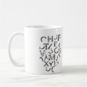 Mug Alphabet déconstruit (Gauche)