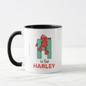 Mug Alphabet d'Elmo | H Vert (Gauche)
