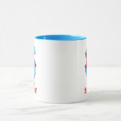 Mug Alphabet d'Elmo | S Bleu (Centre)