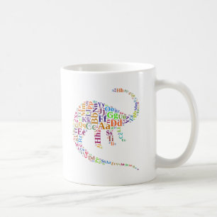 Mug alphabet Dino