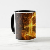 Mug alphabet : 'E' (Devant gauche)