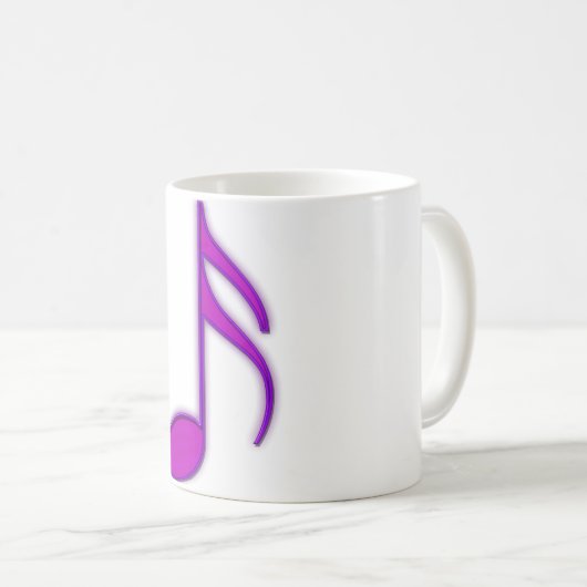Mug Alphabet F (Devant droit)