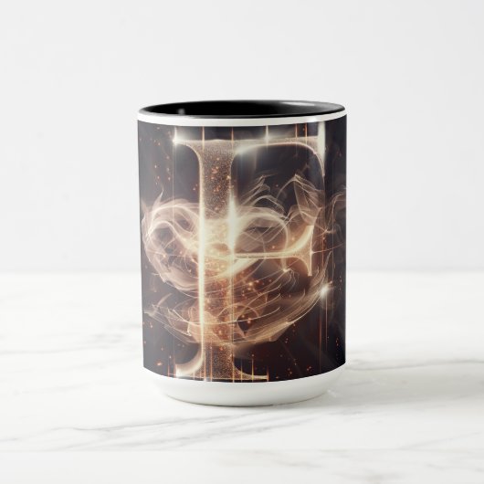 Mug alphabet : 'F' (Centre)