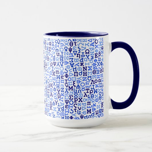 Mug alphabet grec (Droite)
