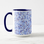 Mug alphabet grec (Gauche)