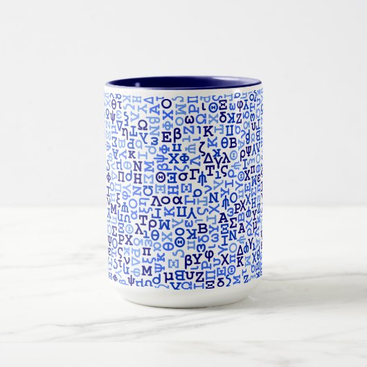 Mug alphabet grec (Centre)