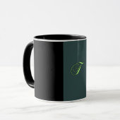 MUG ALPHABET INITIAL F MONOGRAM (Devant gauche)