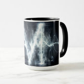 Mug alphabet : 'M' (Devant droit)