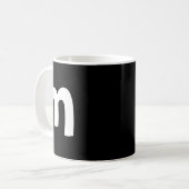 Mug Alphabet minuscule m (Devant gauche)