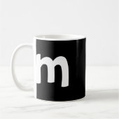 Mug Alphabet minuscule m (Gauche)