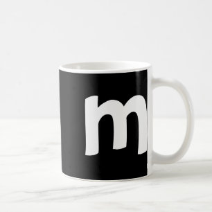 Mug Alphabet minuscule M Joyeux Noël