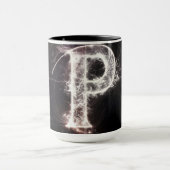 Mug alphabet : 'P' (Centre)