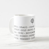 Mug Alphabet Phonétique (Devant gauche)