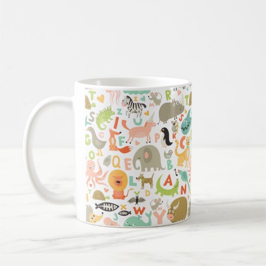 Mug Alphabet pour enfants (Gauche)