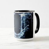 Mug alphabet : 'U' (Devant droit)