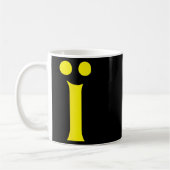 Mug Alphabet ukrainien lettre initiale Ukraine drôle H (Gauche)