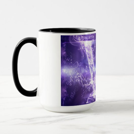 Mug alphabet : 'W' (Gauche)