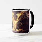 Mug alphabet : 'Y' (Devant droit)