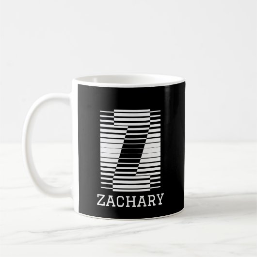 MUG ALPHABET Z- LETTRE Z INITIALE Z NOM PERSONNALISÉ (Gauche)