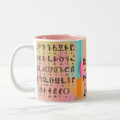 Mug alphabétique arménien (Gauche)