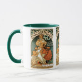 Mug Alphonse (Alfons) Mucha Chocolat Idéal (Gauche)