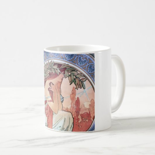 Mug Alphonse Mucha (Devant droit)