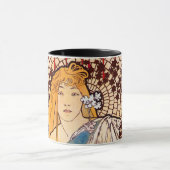 Mug Alphonse Mucha (Centre)