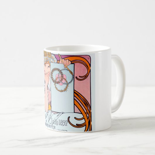 Mug Alphonse Mucha (Devant droit)