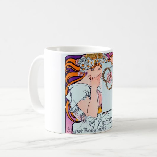 Mug Alphonse Mucha (Devant gauche)