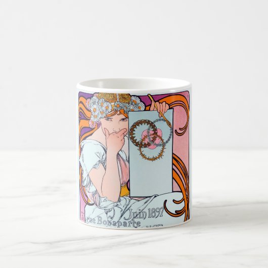Mug Alphonse Mucha (Centre)