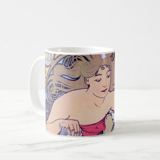 Mug Alphonse Mucha (Devant gauche)