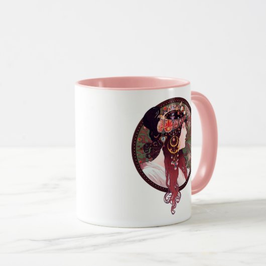 Mug Alphonse Mucha (Devant droit)