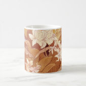 Mug Alphonse Mucha Art Nouveau Détail floral (Centre)