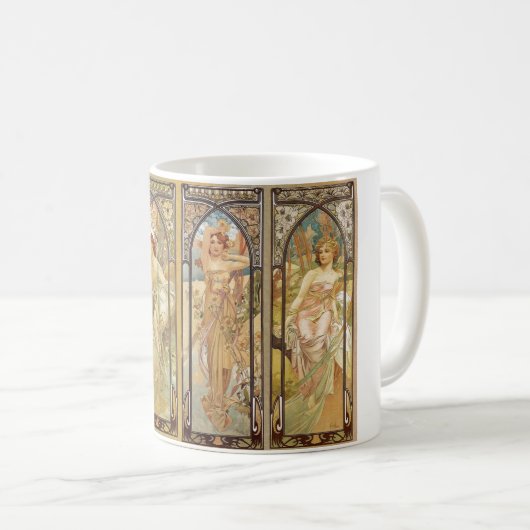 Mug Alphonse Mucha - Art Nouveau Master (Devant droit)