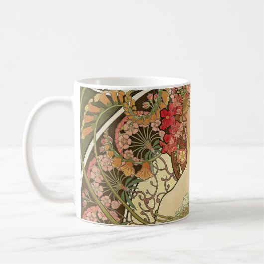 Mug Alphonse Mucha - Art Nouveau Master (Gauche)