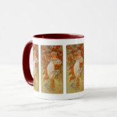 Mug Alphonse Mucha - art Nouveau - ressort (Devant gauche)