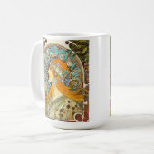 Mug Alphonse Mucha Art Nouveau Zodiac (Devant gauche)