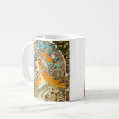 Mug Alphonse Mucha Art Nouveau Zodiac (Devant gauche)