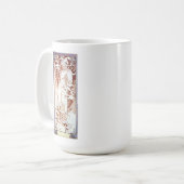 Mug Alphonse Mucha - Blanc d'hiver (Devant gauche)