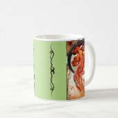 Mug Alphonse Mucha - Danse (Devant droit)