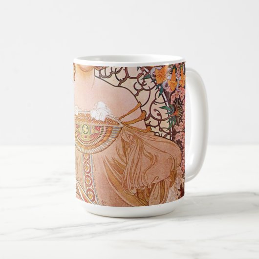 Mug Alphonse Mucha - Daydream (Devant droit)