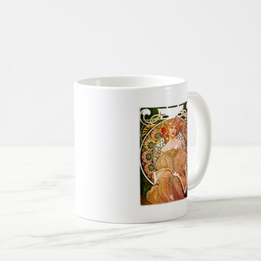 Mug Alphonse Mucha Dreaming (Devant droit)