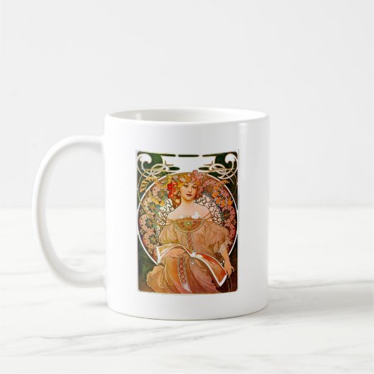 Mug Alphonse Mucha Dreaming (Gauche)