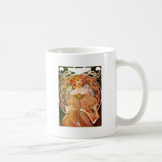 Mug Alphonse Mucha Dreaming (Droite)