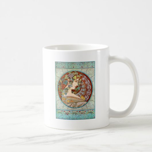 Mug Alphonse Mucha Ivy (Droite)