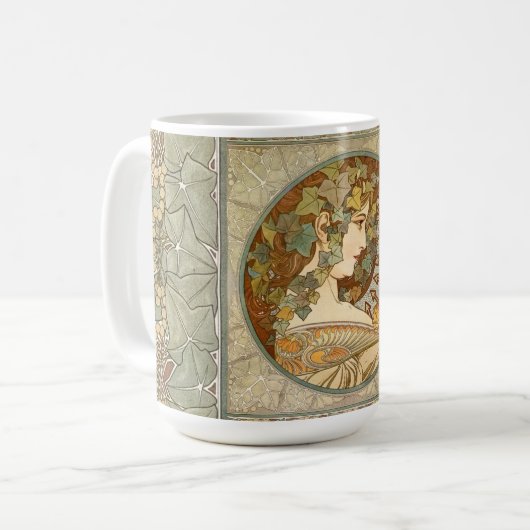 Mug Alphonse Mucha Ivy GalleryHD (Devant gauche)