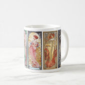 Mug Alphonse Mucha, Les quatre saisons, 1900 (Devant droit)
