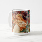 Mug Alphonse Mucha, Les Saisons (1896) Printemps (Devant gauche)