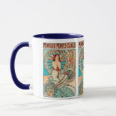 Mug Alphonse Mucha Monaco, Monte Carlo, 1897 (Gauche)
