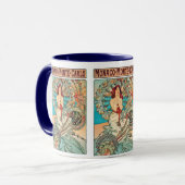 Mug Alphonse Mucha Monaco, Monte Carlo, 1897 (Devant gauche)
